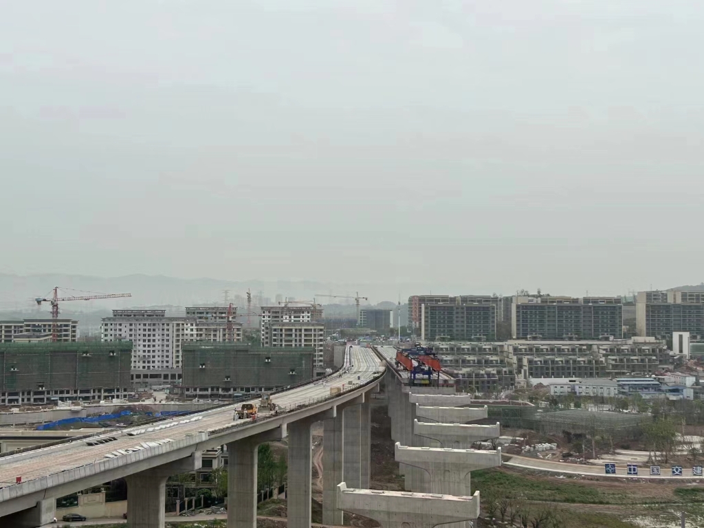 出行添便捷 重庆中央公园西路北拓段计划今年10月全面通车