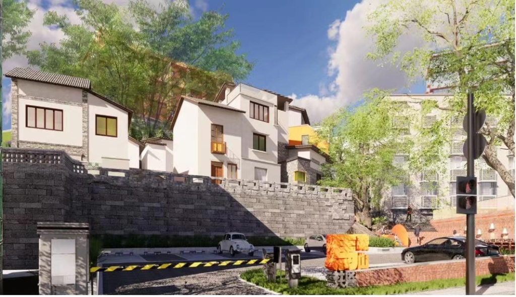 项目效果图。重庆市住房城乡建委供图