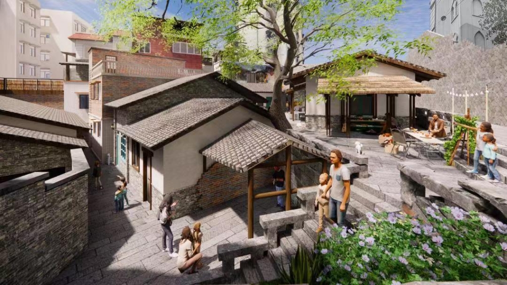 马鞍山片区老旧小区改造计划今年6月底开工。重庆市住房城乡建委供图