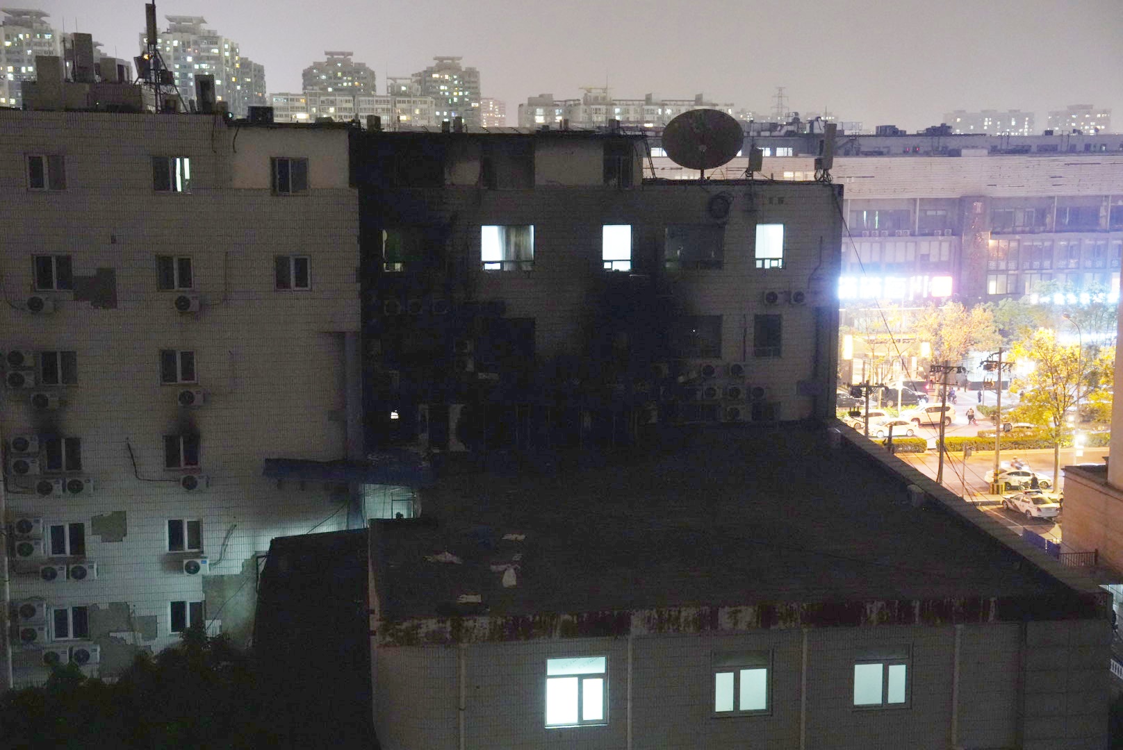 长峰医院灾后一夜4