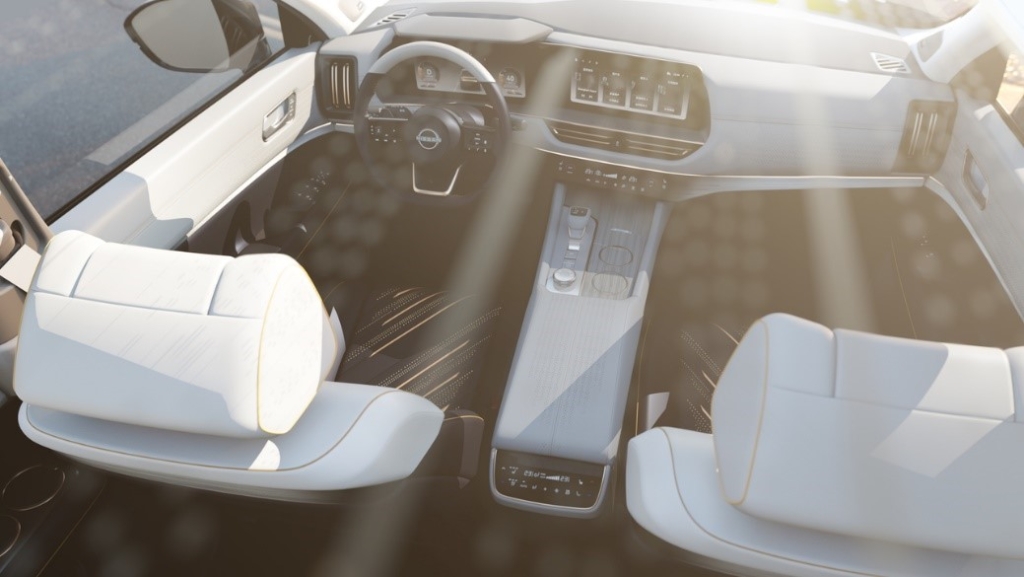 Pathfinder Concept概念车型座舱空间。 日产汽车供图 华龙网发
