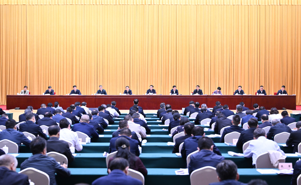 4月23日，市委召开区县委书记和部门一把手2023年第一季度例会。记者 苏思 摄 视觉重庆