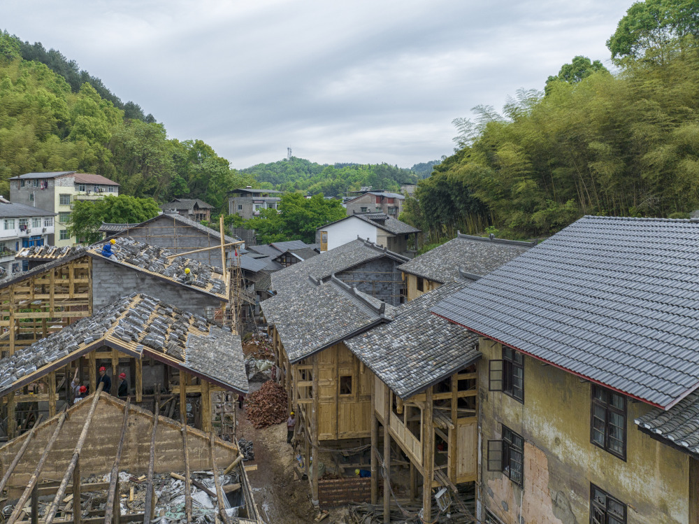 巴南：跳蹬坝传统村落保护发展项目一期将于五月完工1