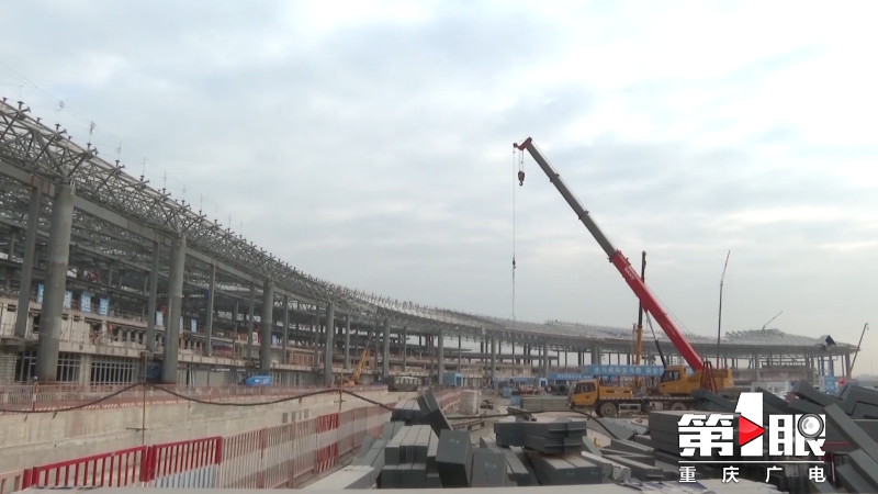 明年年底建成!江北机场T3B航站楼及第四跑道工程实现一季度“开门红”1