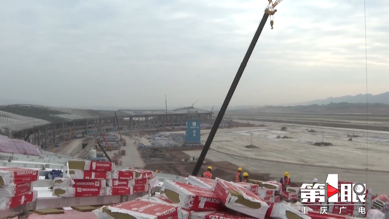 明年年底建成!江北机场T3B航站楼及第四跑道工程实现一季度“开门红”2