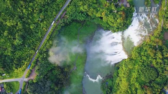贵州：黄果树瀑布进入最佳观赏期1