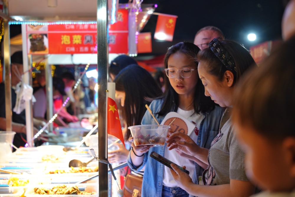 最是人间烟火气！民心佳园新夜市正式开市5