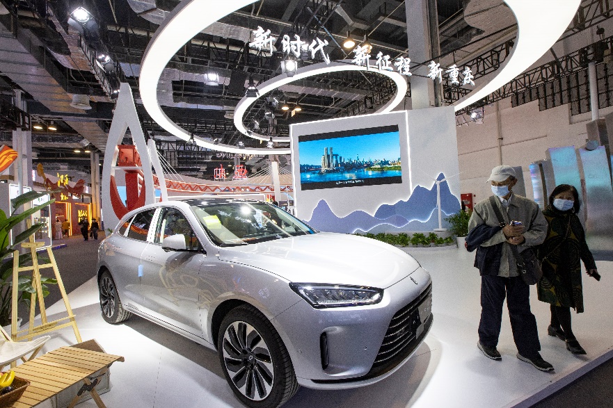 赛力斯展台。活动方供图