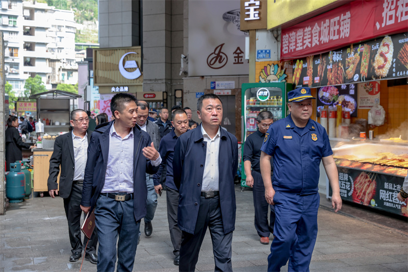 检查现场。酉阳县消防救援大队供图 华龙网发