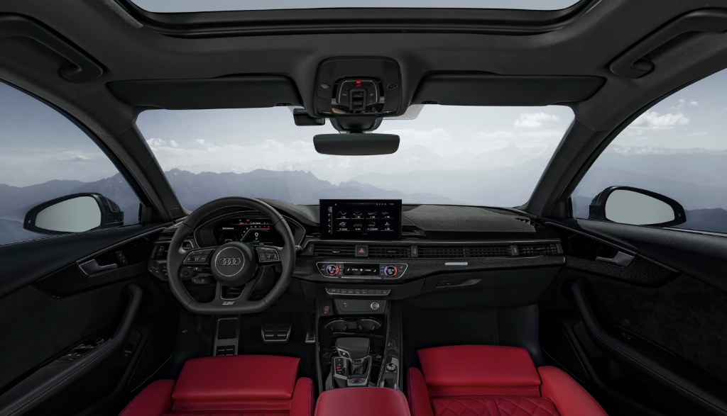 奥迪S4 Avant配备奥迪虚拟座舱增强版。 奥迪供图 华龙网发