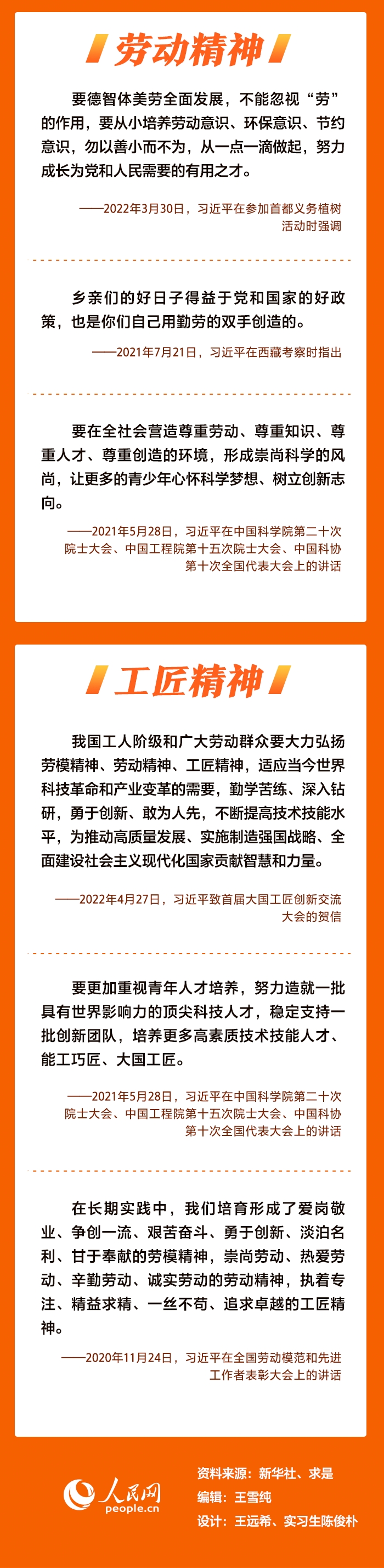 大力弘扬劳模精神、劳动精神、工匠精神<br>习近平总书记这样说2