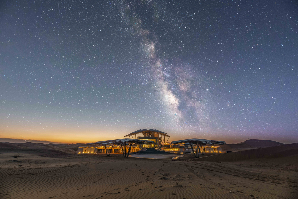 宁夏二十一景·大漠星空。主办方供图