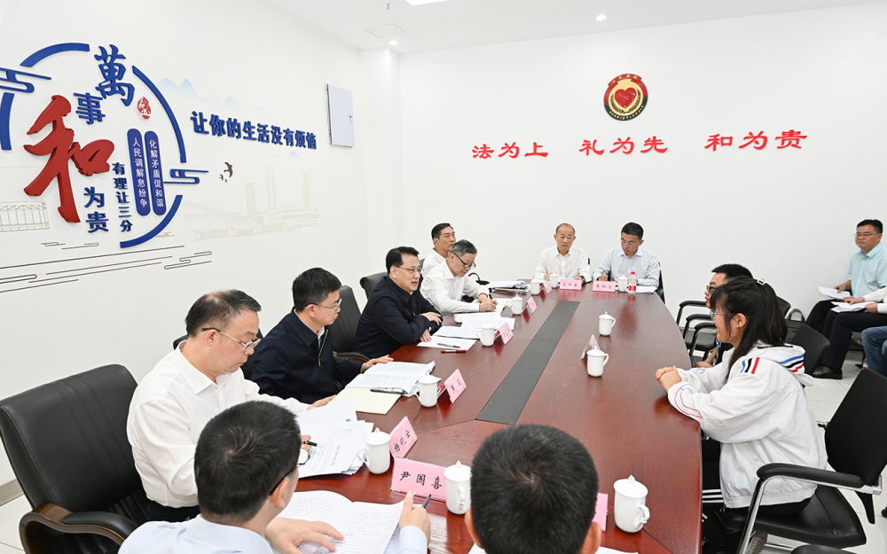 袁家军：深入践行“浦江经验”广泛开展下访接访 努力将矛盾纠纷化解在基层化解在萌芽2