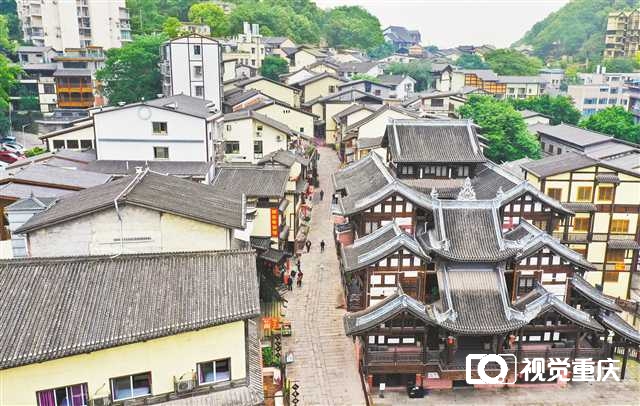 南岸黄桷垭老街焕发生机