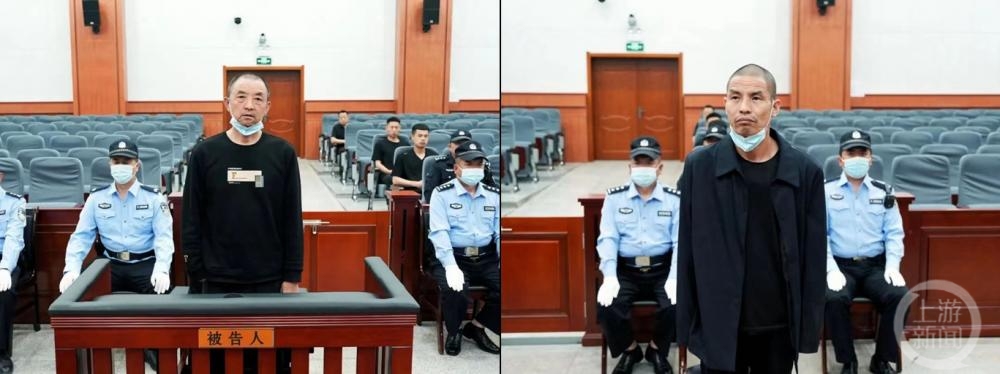 残忍杀害甘肃一家五口潜逃21年后落网,两案犯一审被判死刑3