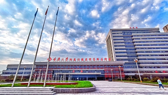 医院外观。重庆大学附属涪陵医院高新区院区供图 华龙网发