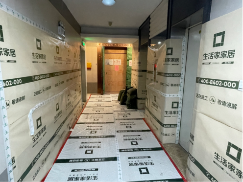 探访广州私拆承重墙小区:部分同栋住户未搬离、官方已临时加固3
