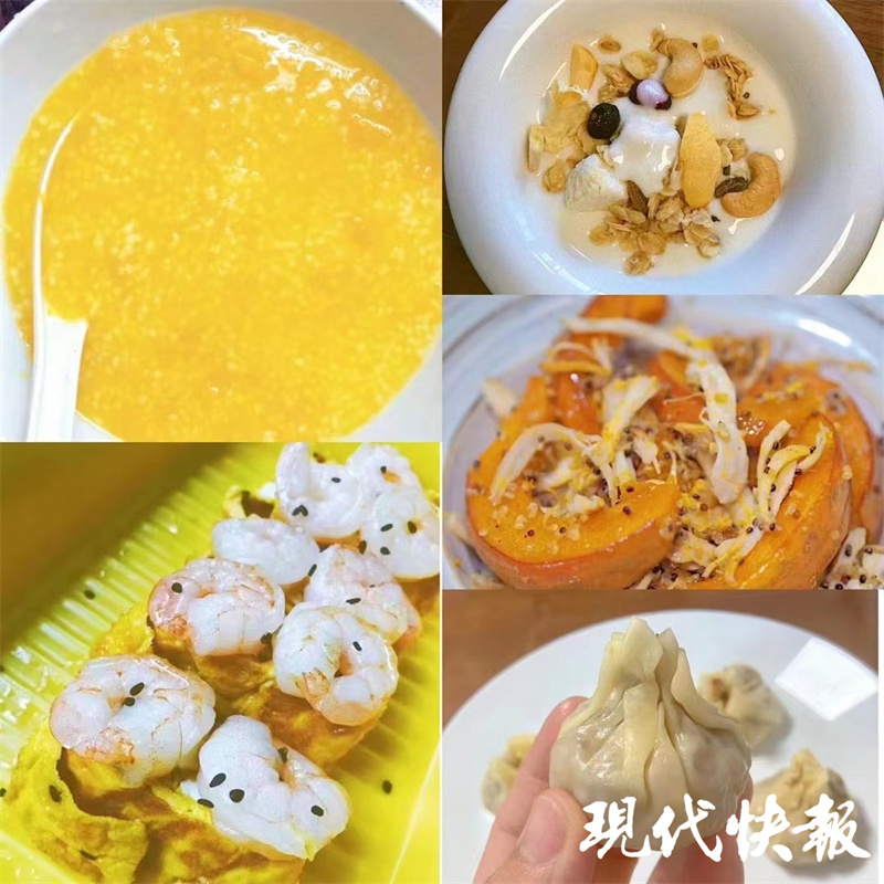 宝爸坚持四年早起为女儿做花式早餐,网友直呼丰盛1