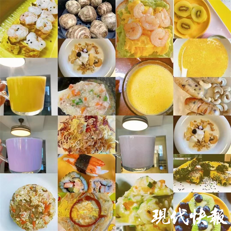 宝爸坚持四年早起为女儿做花式早餐,网友直呼丰盛8