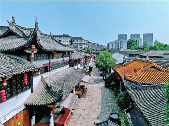 Longxing Ancient Town. (Photo provided by Yubei Culture and Tourism Development Committee)