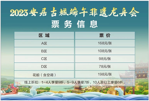 票务信息。重庆安居古城华夏文化旅游发展有限公司供图 华龙网发