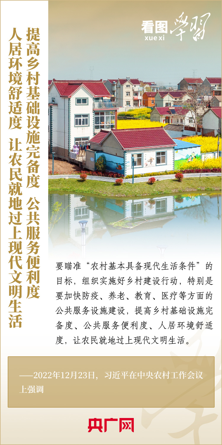 看图学习·乡村之美丨让农民就地过上现代文明生活3