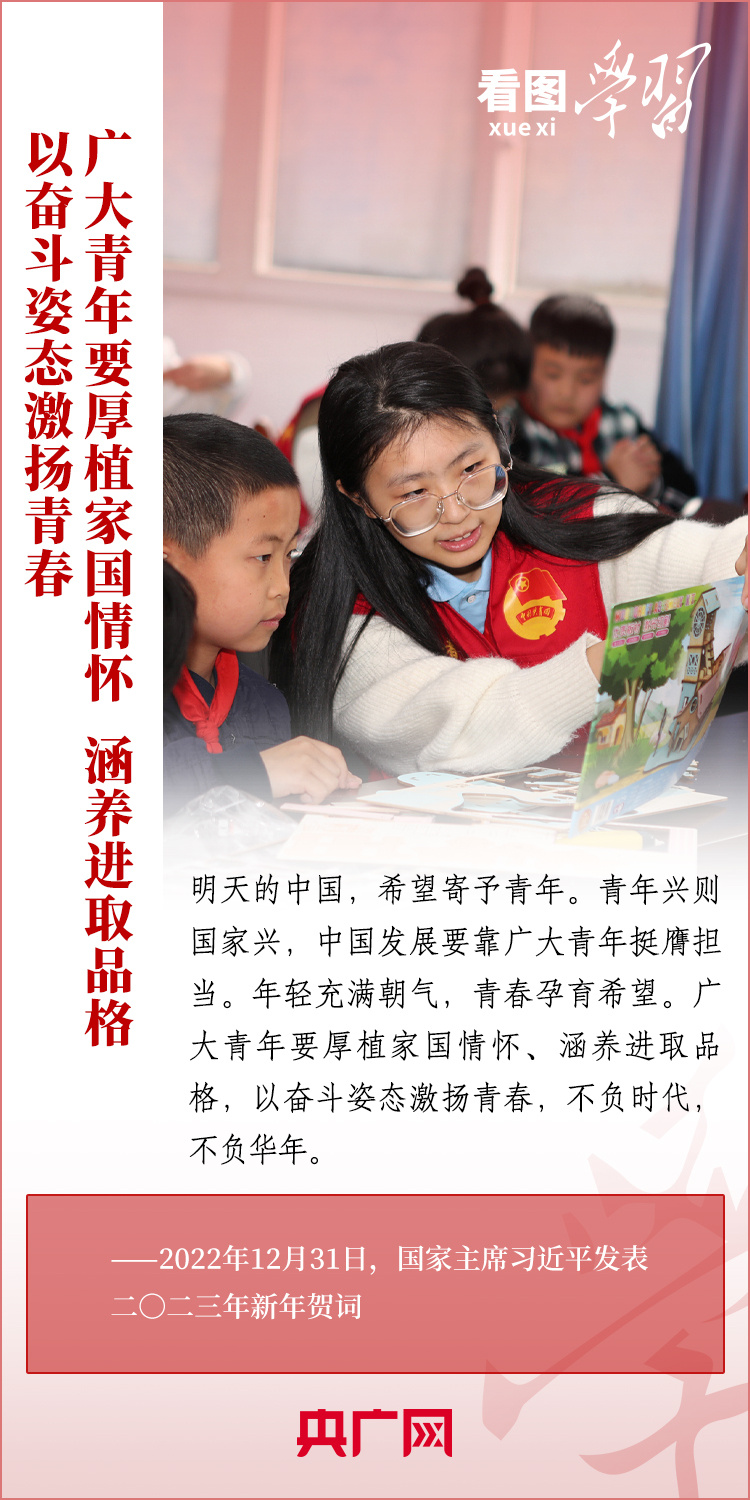 看图学习丨用青春的智慧和汗水打拼出一个更加美好的中国7