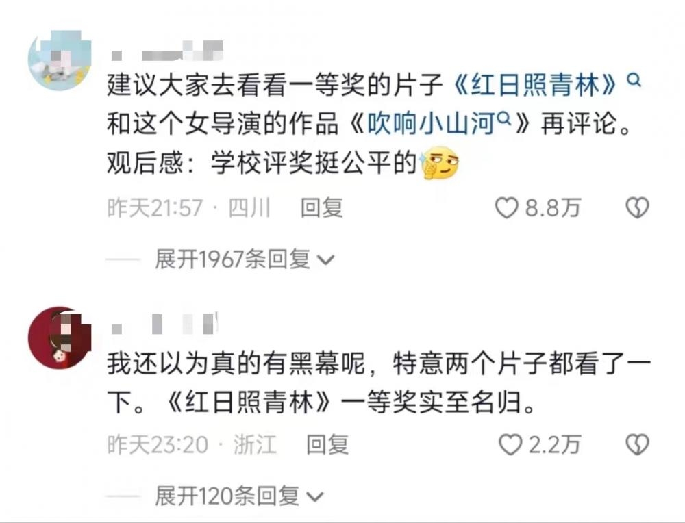 女生花30万元拍短片拒领三等奖 网友：内容空洞，影评人：缺乏深度2