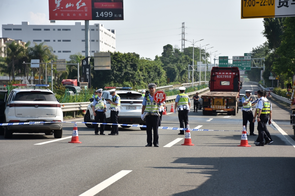 应急演练现场。警方供图