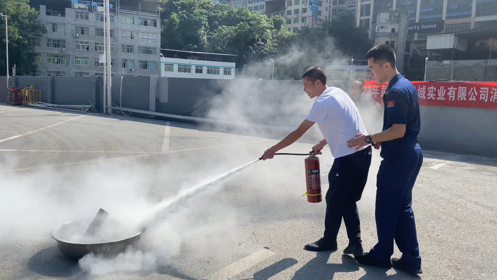 培训现场。彭水县消防救援大队供图 华龙网发