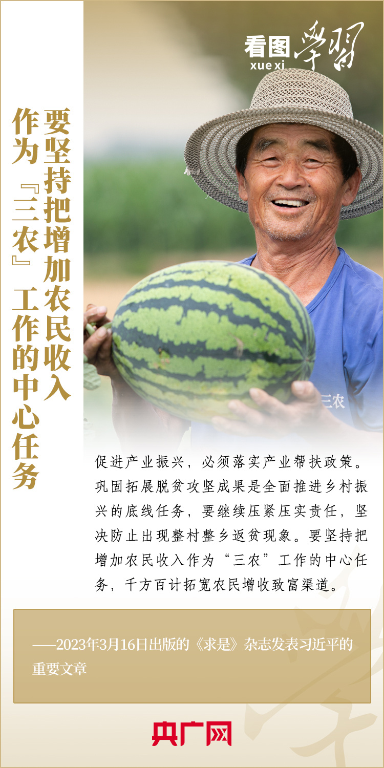 看图学习·乡村之美丨千方百计拓宽农民增收致富渠道1