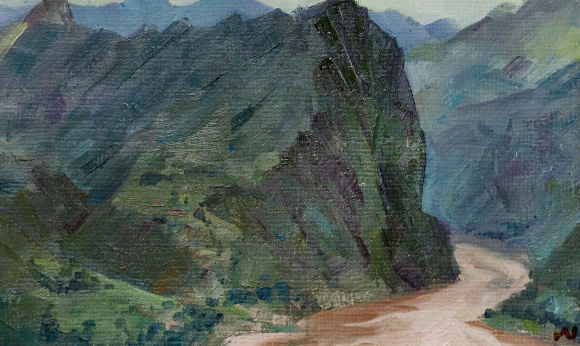A61 小山峡 37X23 1981(1)(2)(3)