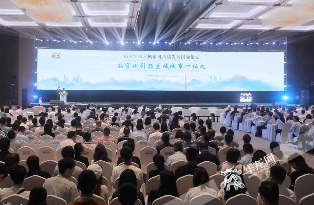第六届山水城市可持续发展国际论坛在重庆举行。华龙网-新重庆客户端记者 张质 摄