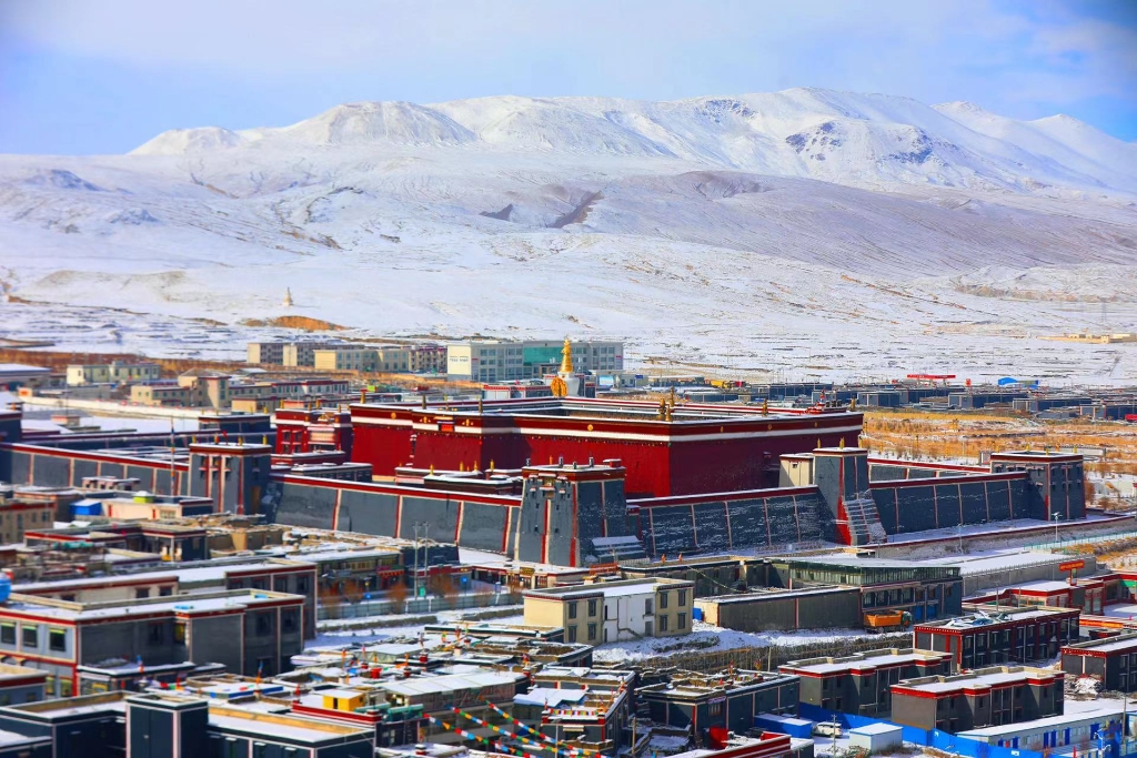 萨迦县位于西藏自治区日喀则市西南部，是西藏旅游的重要一站。主办方供图