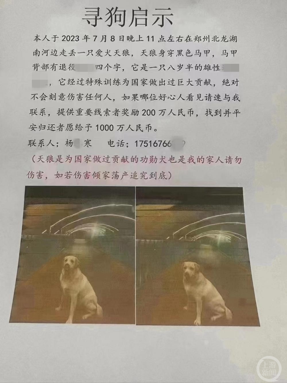 “千万元寻狗”背后疑似有推手：发帖人曾转发抽奖信息，相关公众号被指有问题1