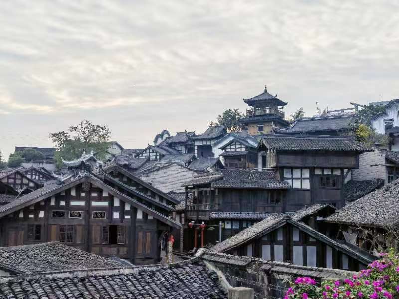 永川区松溉镇松江村。重庆市住房城乡建委供图