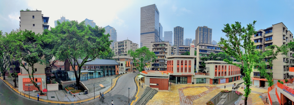 民主村社区。九龙坡区住房城乡建委供图