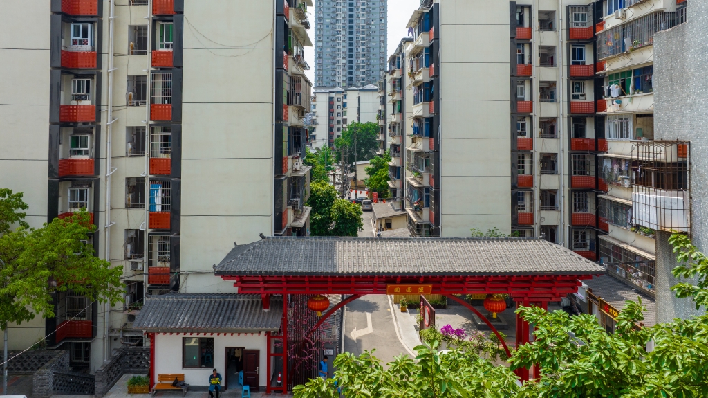 金堰社区。南岸区住房城乡建委供图