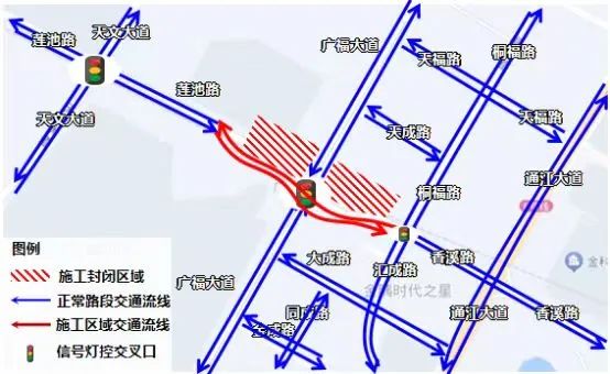 重庆轨道交通27号线广福大道站、苏家坝立交施工 交通组织有调整！9