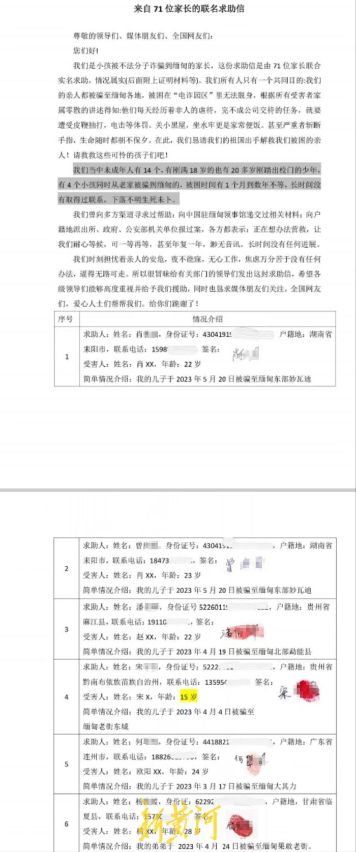 家人被骗到缅甸之后：无助、等待和联盟互助1