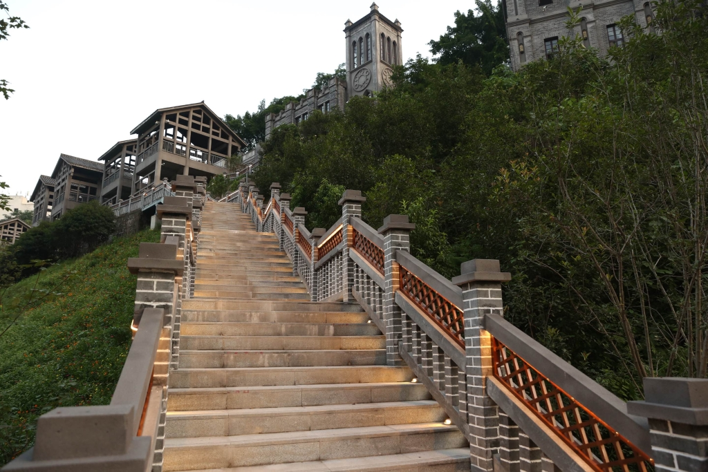 Another new trail in Chongqing. (Photo provided by the Chongqing Municipal Housing and Urban-Rural Construction Committee)