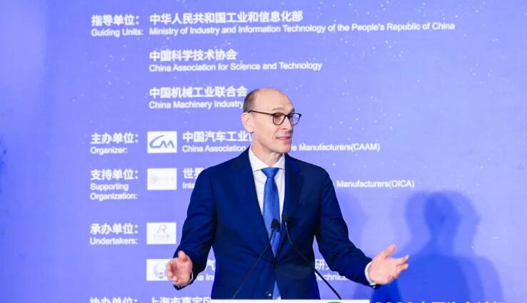 大众汽车集团（中国）董事长兼首席执行官贝瑞德。 组委会供图 华龙网发