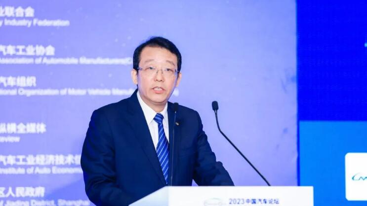 广州汽车集团股份有限公司总经理冯兴亚。 组委会供图 华龙网发