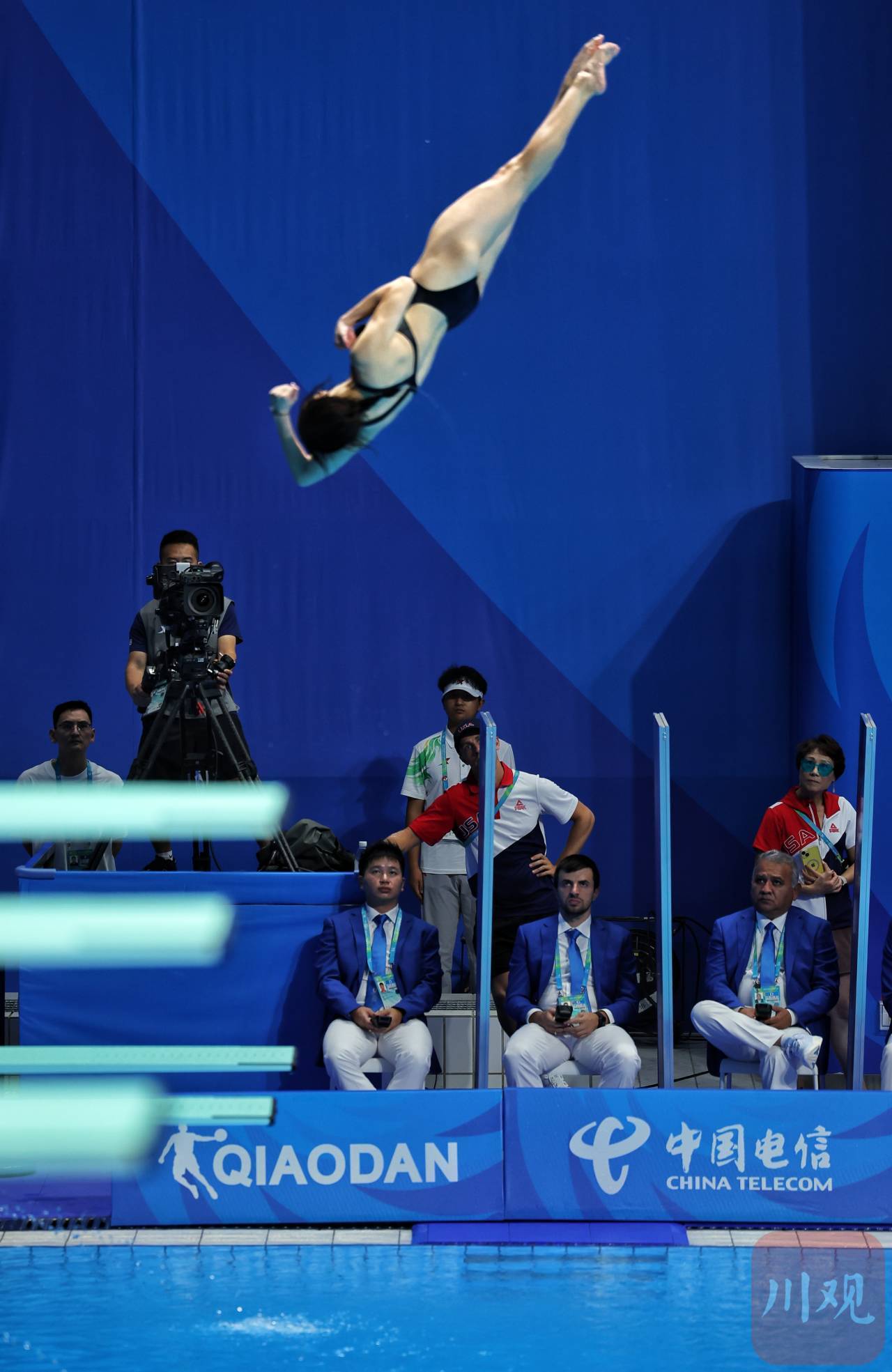 陈佳获成都大运会跳水女子1米跳板金牌2