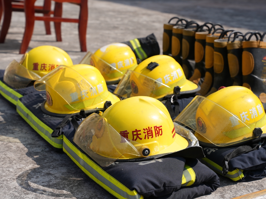 微型消防站配备的消防器材装备。长寿区消防救援支队供图 华龙网发