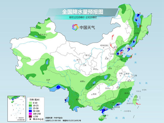 台风“卡努”携较强风雨影响东北 长江沿线一带高温频繁3
