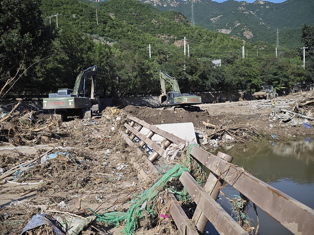 直击｜门头沟灾后纪实：满地碎石淤泥，40个村有序重建11