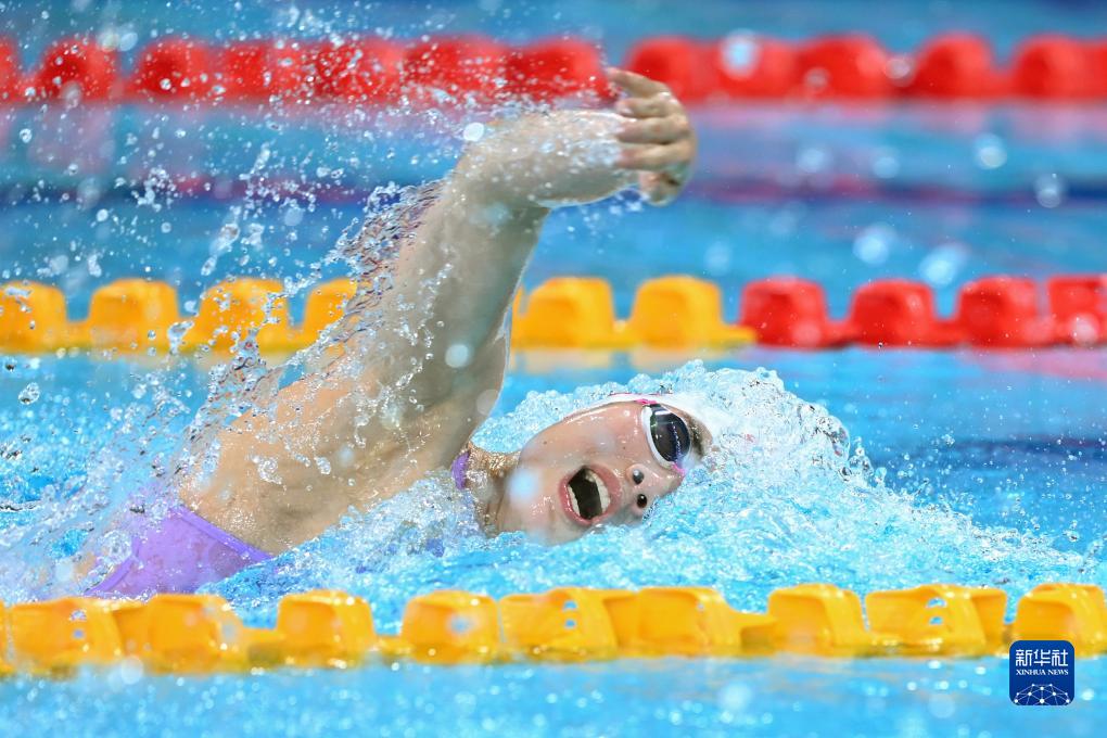 成都大运会丨游泳——女子4x100米自由泳接力决赛：中国队夺冠3