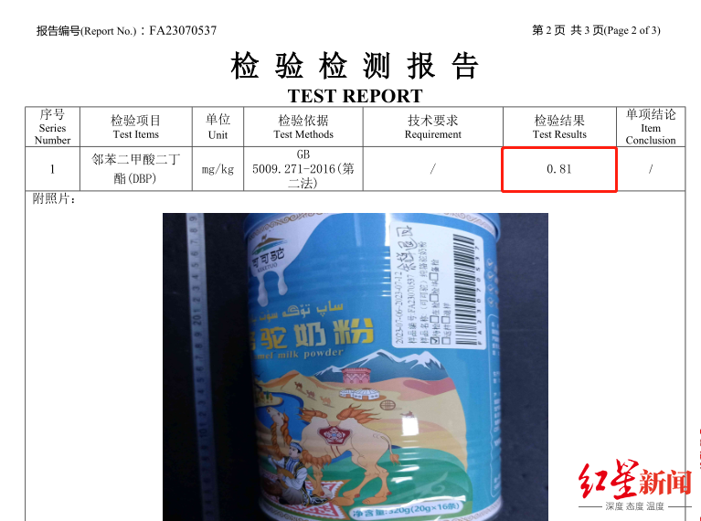 知名打假人王海举报网红辛吉飞代言的骆驼奶含违禁成分 客服回应：厂商正在检测3
