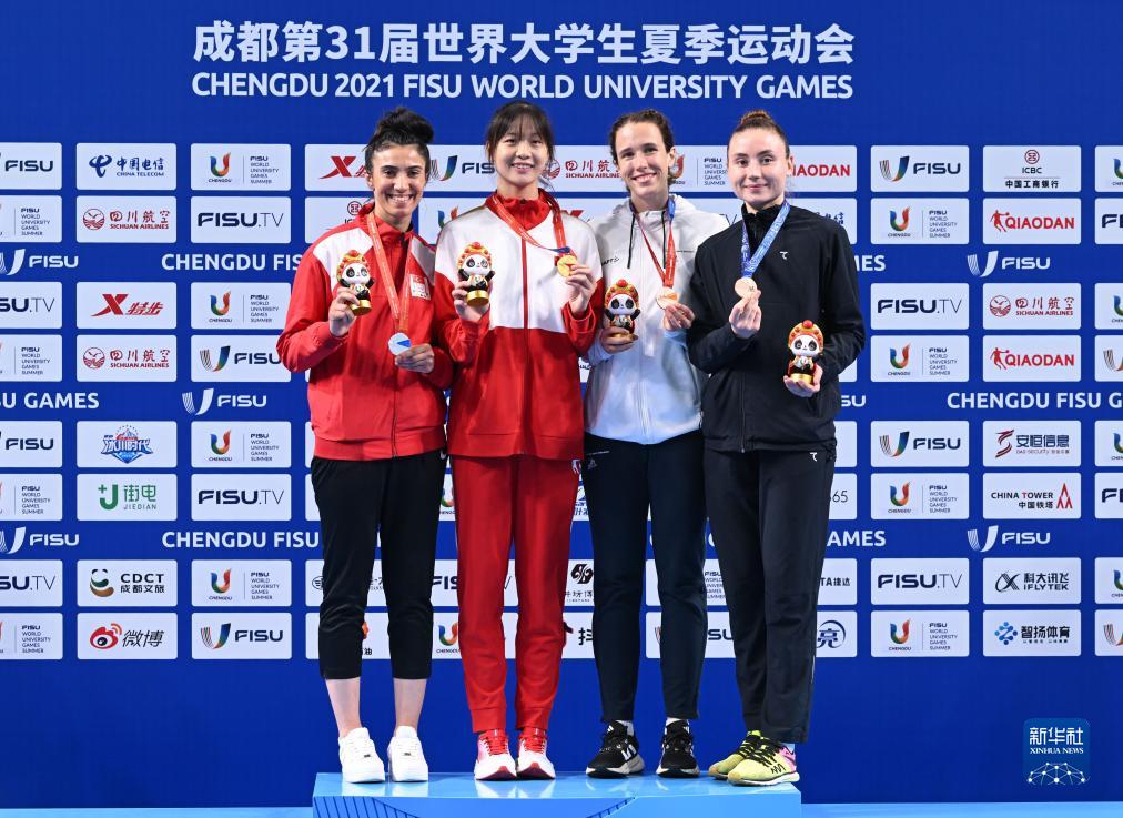 成都大运会丨跆拳道——周泽琪获女子73公斤级冠军6
